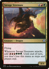 Boca-de-vento Selvagem / Savage Ventmaw - Magic: The Gathering - MoxLand